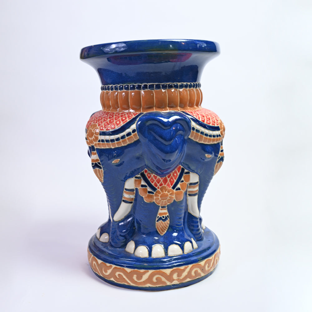Vintage Oriental Elephant Jardinere