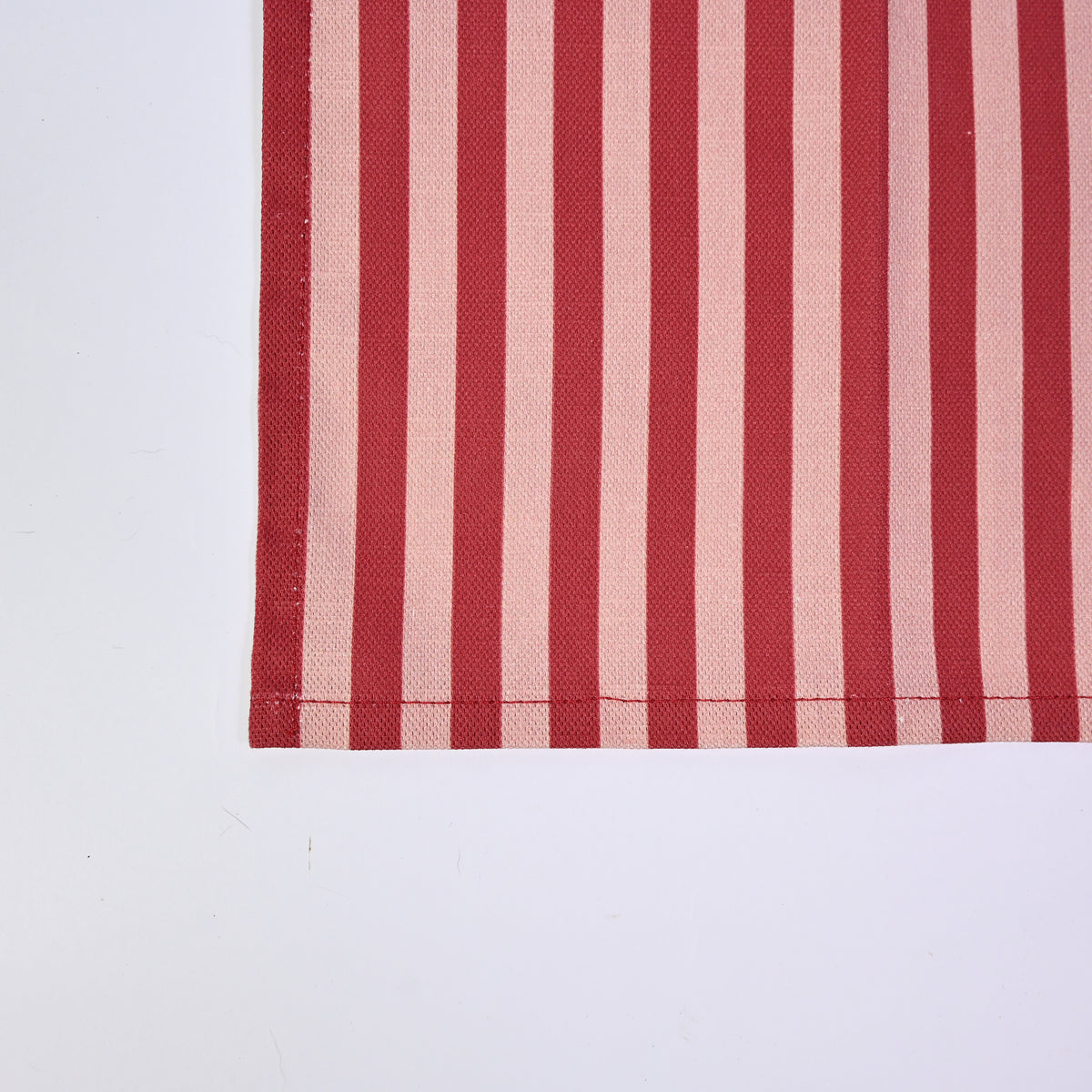 Luxury Natural Cotton Linen Striped Napkins