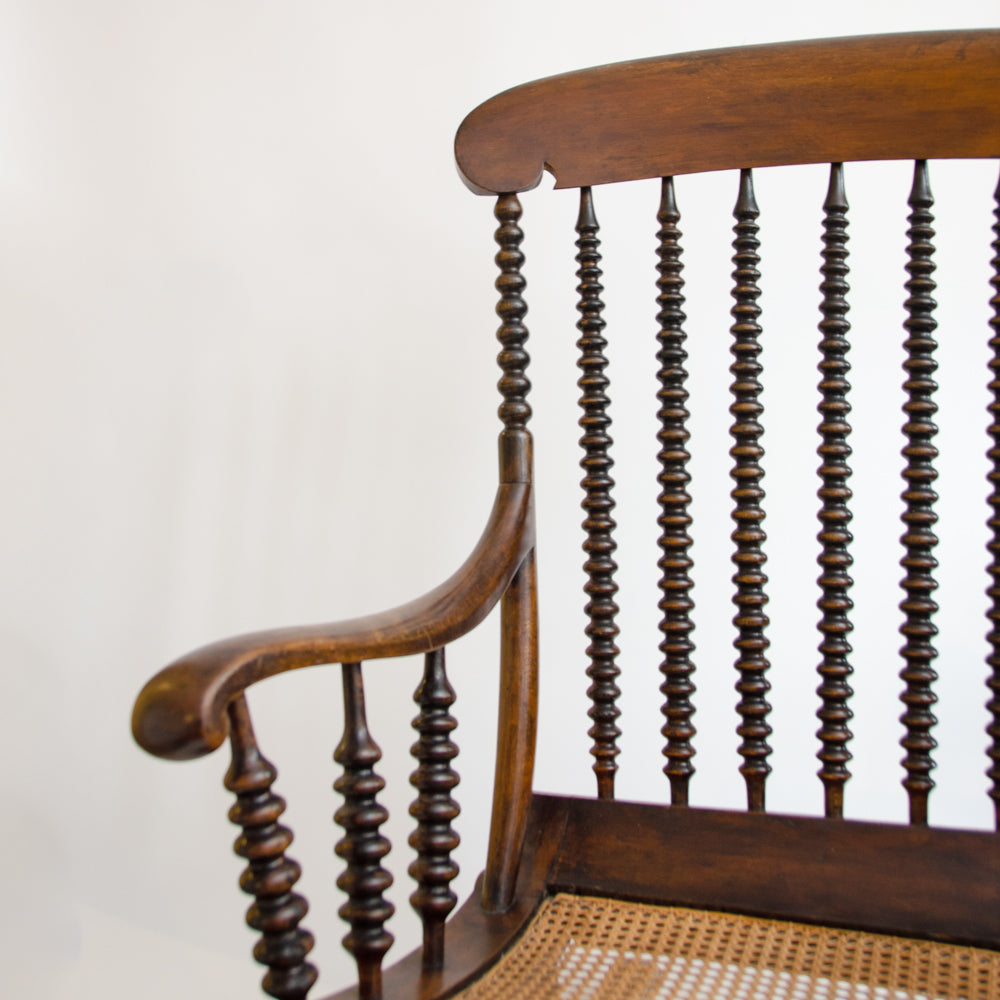 19th Century Bobbin Rocking Chair