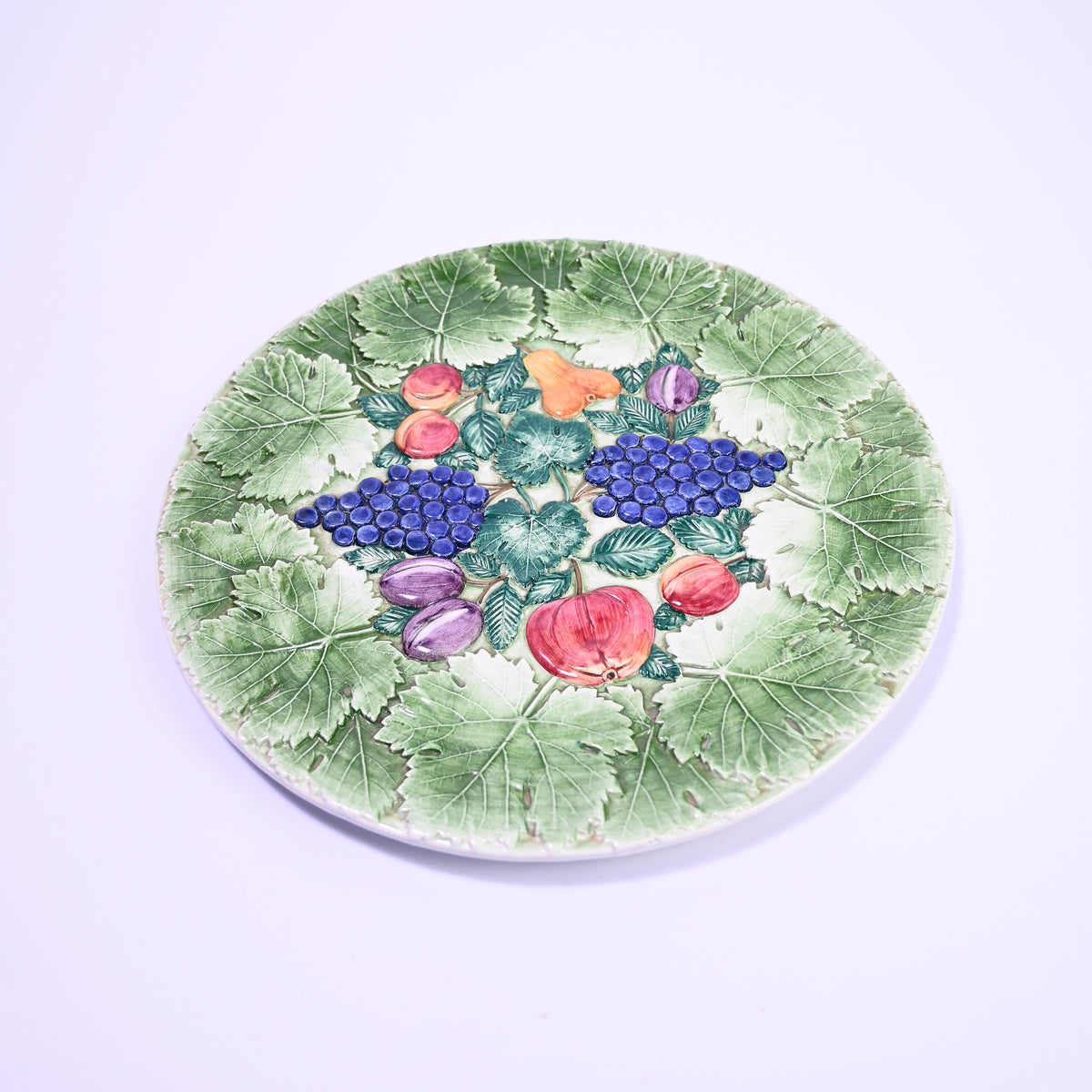 Large Hand Painted Italian Fruit Plate