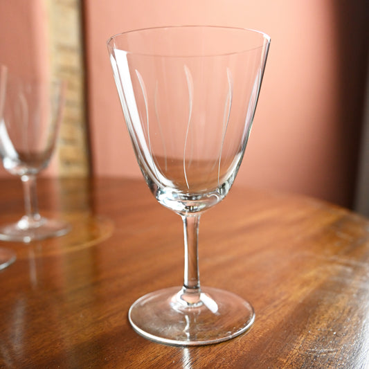 Art Deco Wine Glasses