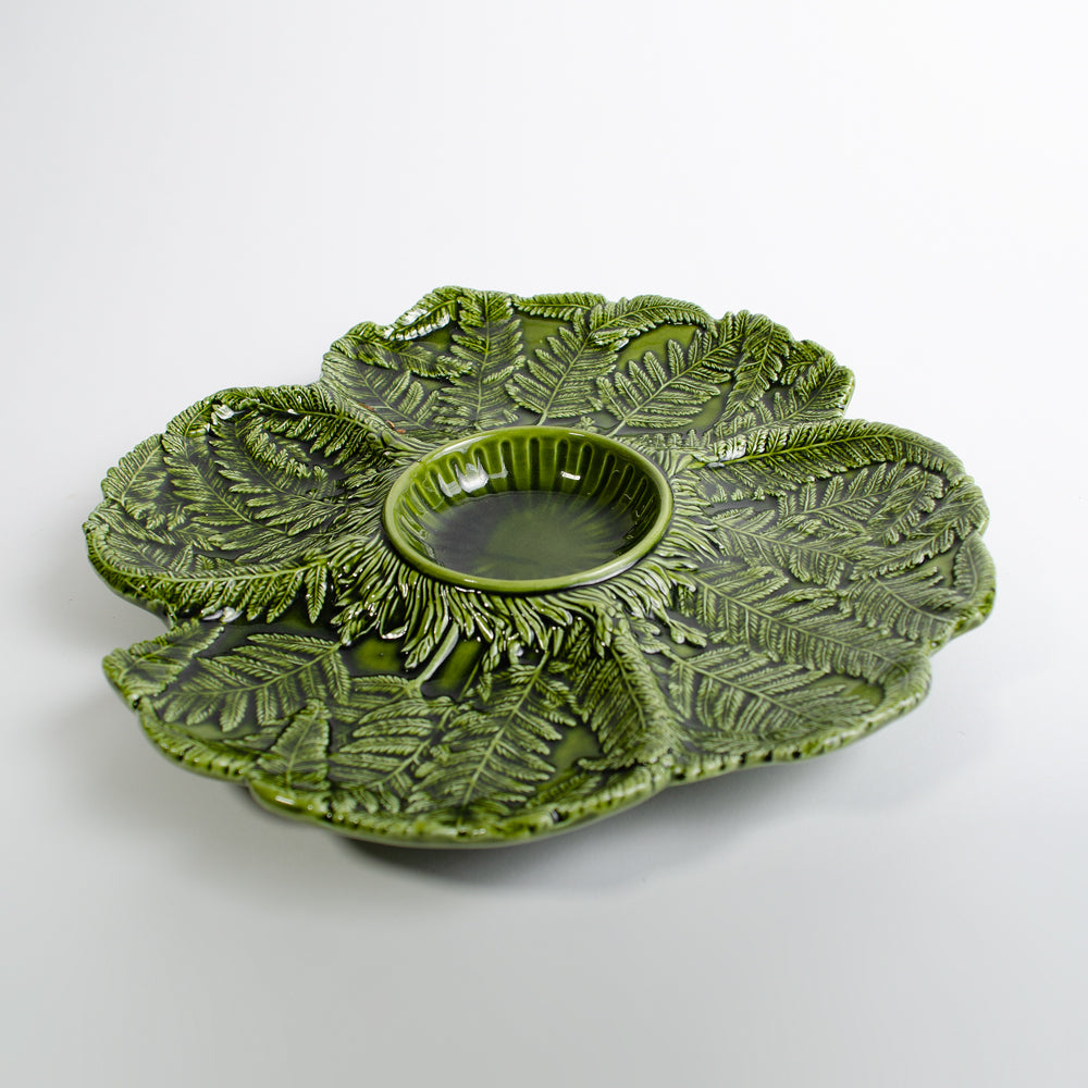 Fern Leaf Serving Plate
