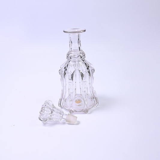 Elegant Cut Glass Decanter