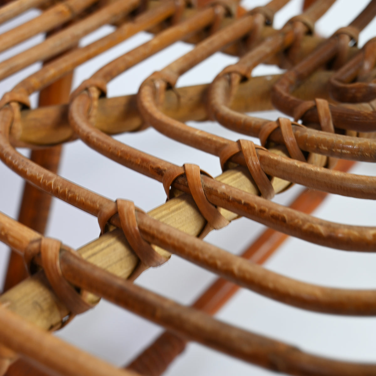 Set of Vintage Bamboo Armchairs