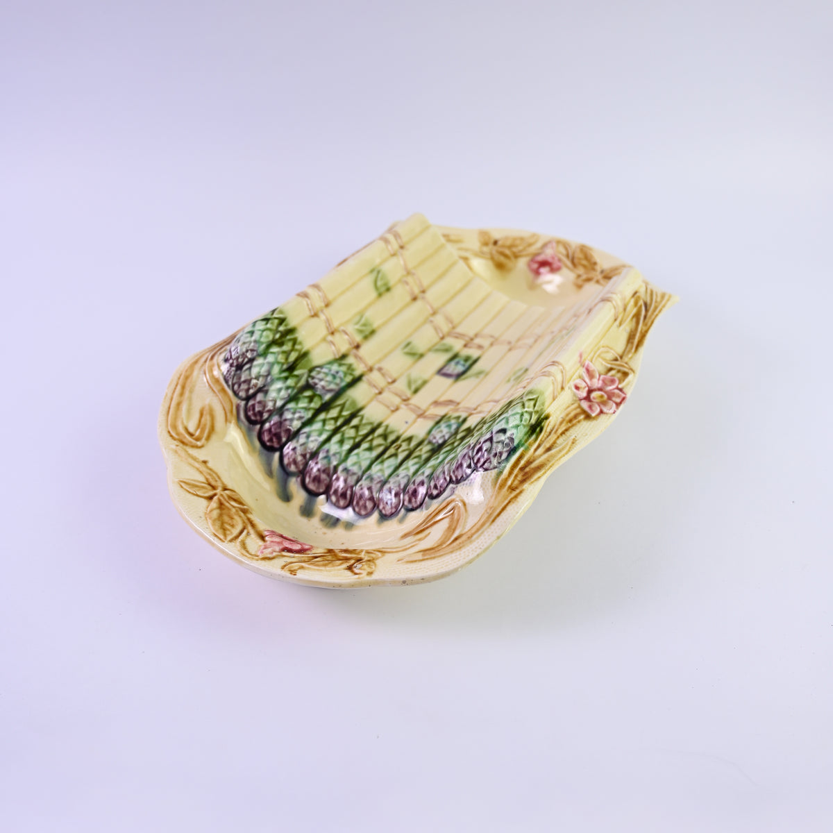 Beautiful Vintage Asparagus Platter