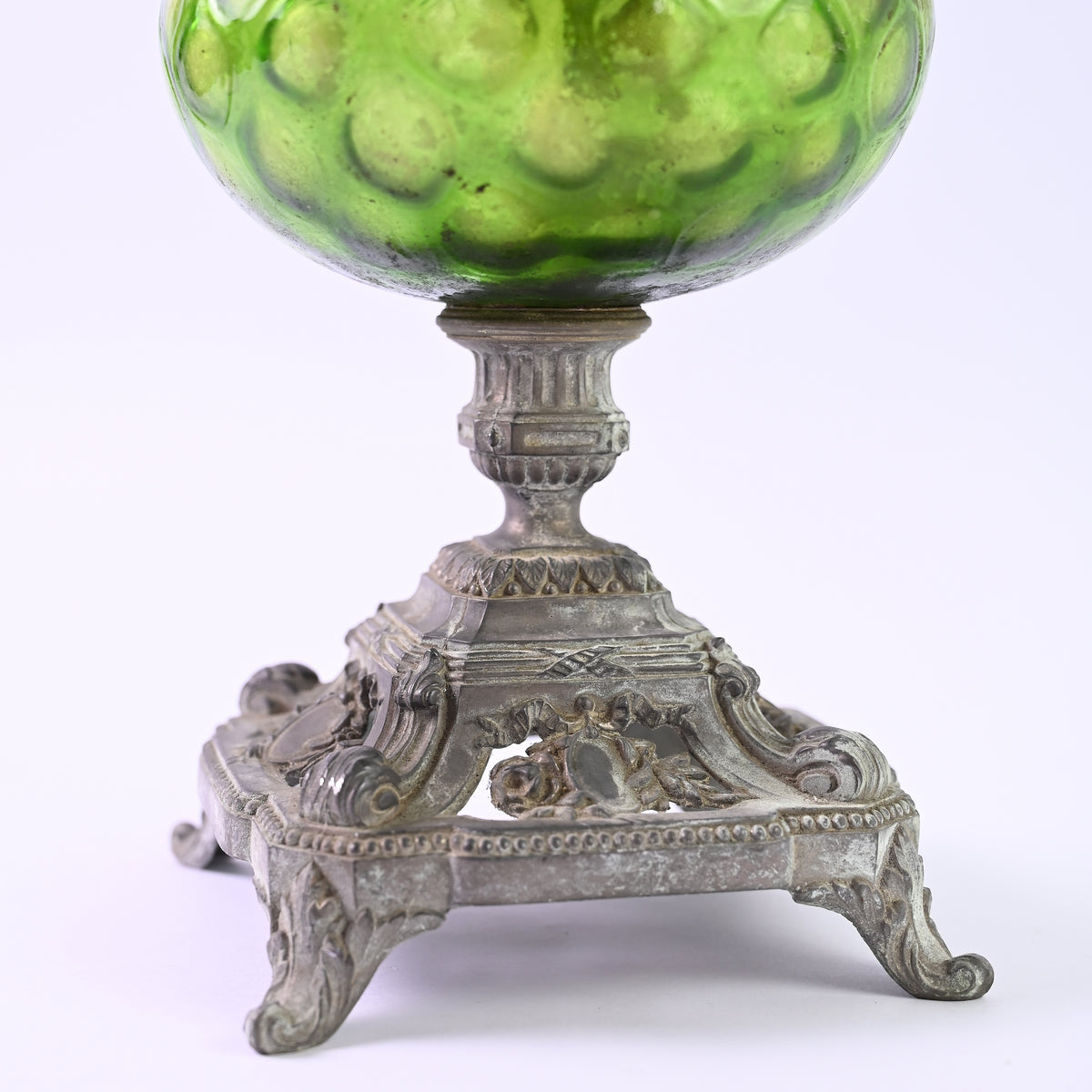 Green Kerosene paraffin Lamp