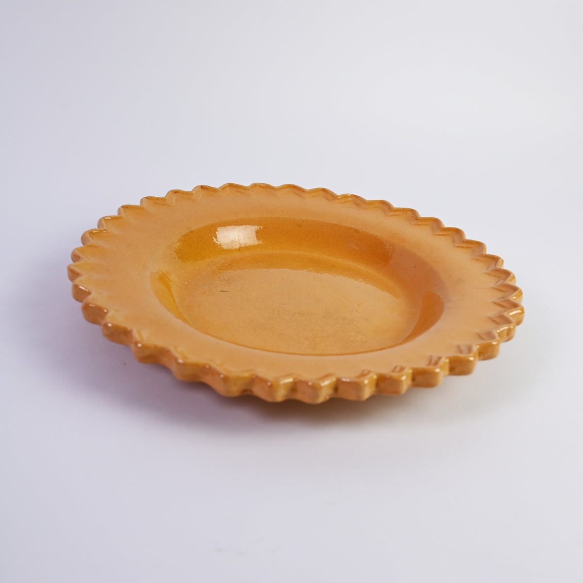 Glazed Sun Plate