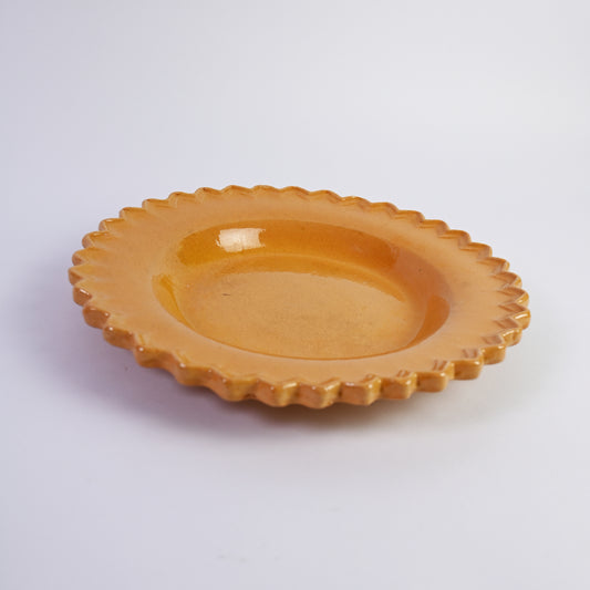 Glazed Sun Plate