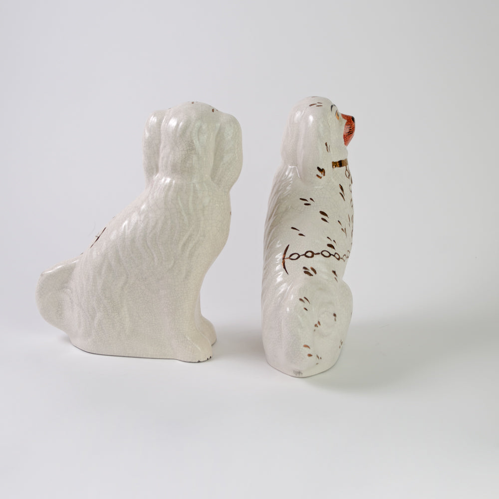 Pair of Staffordshire Spaniels