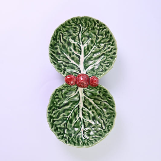 Cabbage Leaf Mini Platter