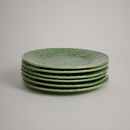 Set of Four Vintage Bordallo Pinheiro plates