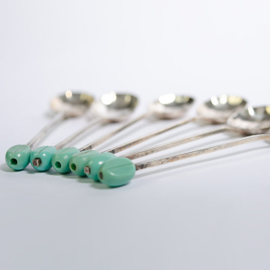 Set of Coffee Bean spoons