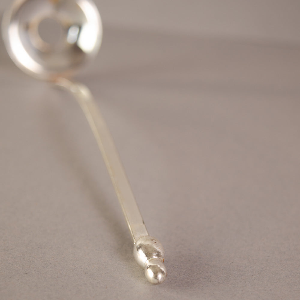 Long handled Silver Cocktail Spoon