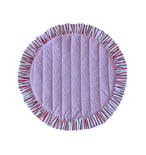 Luxurious Ruffled Cotton Placemats
