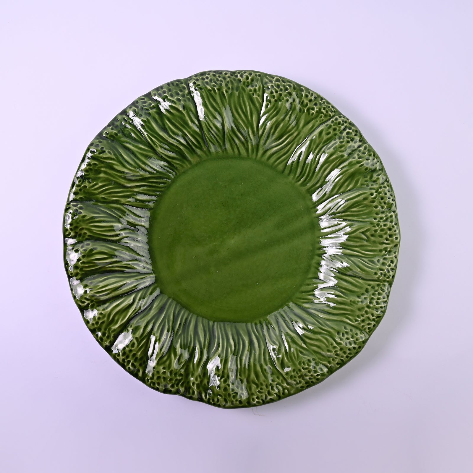 Large Green Serving Plate
