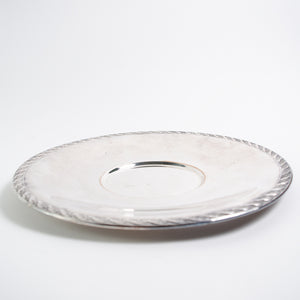 Round Silver Tray