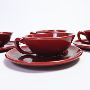 Berry Red  China Tea Set