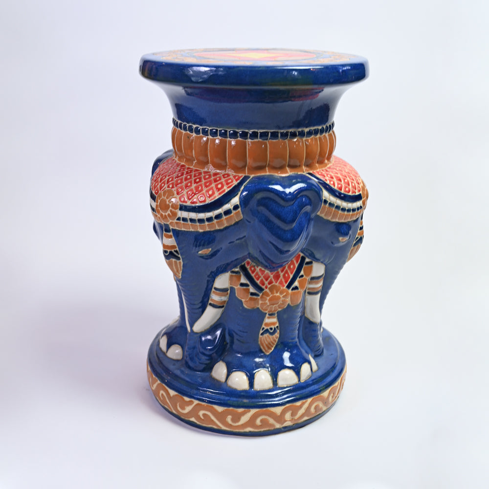 Vintage Oriental Elephant Jardinere