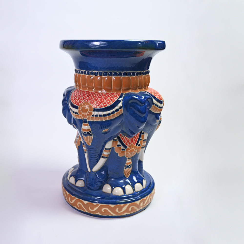 Vintage Oriental Elephant Jardinere