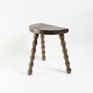 Wooden Bobbin Stool