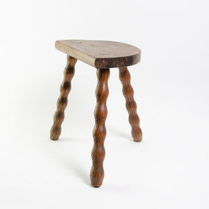 Wooden Bobbin Stool