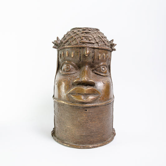 Stunning Bronze African Male Head