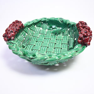 Italian Lattice Grape Bowl