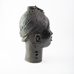 Stunning Bronze African Female Head