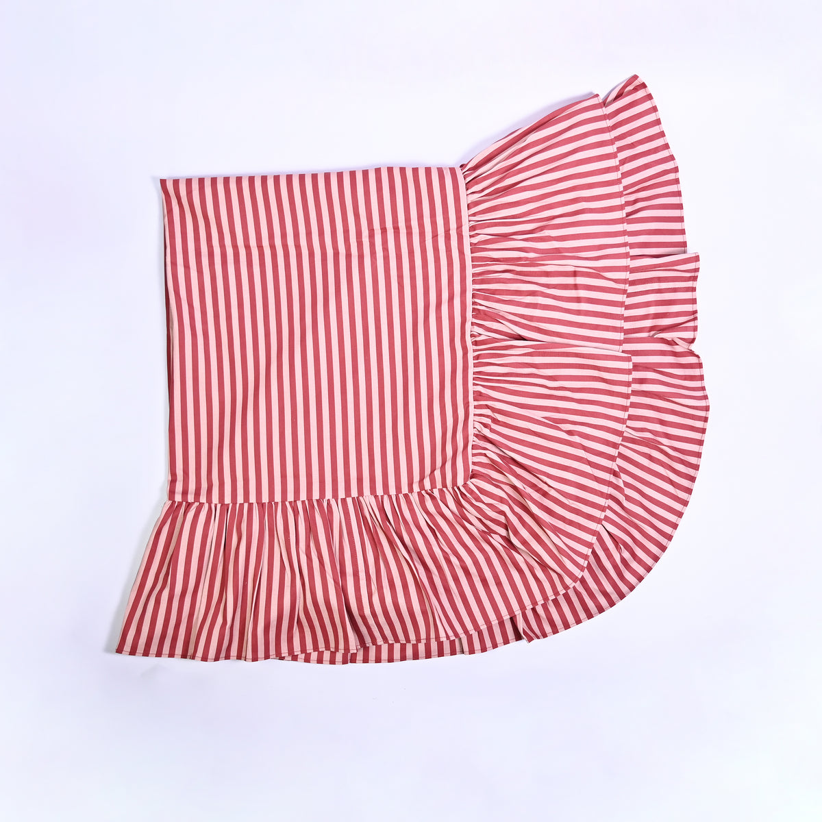 Luxury Natural Cotton Linen Striped Tablecloths