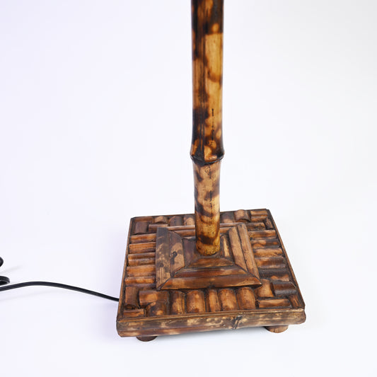 Vintage Tiger Bamboo Lamp base