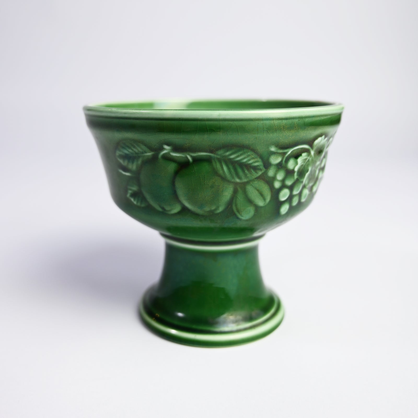 Small Green Vine Fruit Bowl