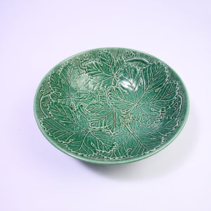 Wedgewood Green Leaf Large Bowl