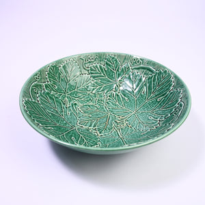 Wedgewood Green Leaf Large Bowl