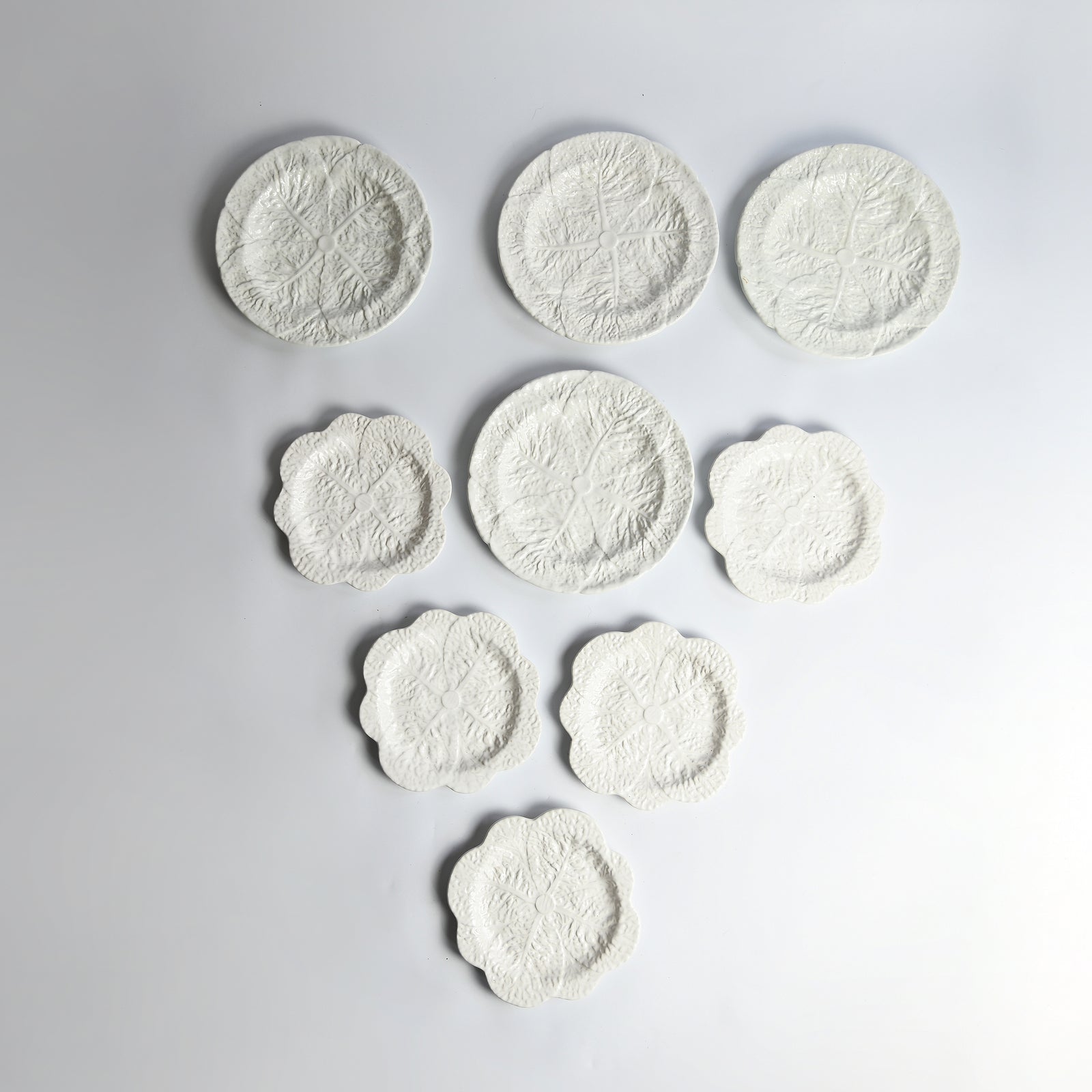 A Selection of White Cabbage Plates