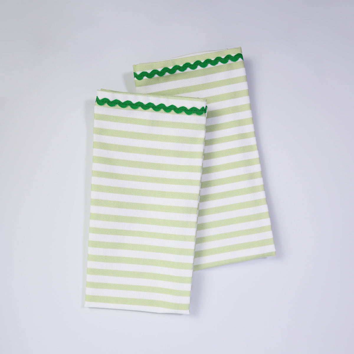 Handmade Stripy Cotton Napkins