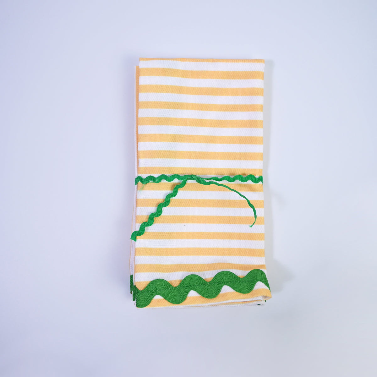 Handmade Stripy Cotton Napkins