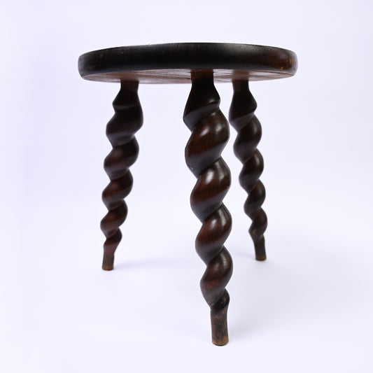 Barley Twist Milking Stool