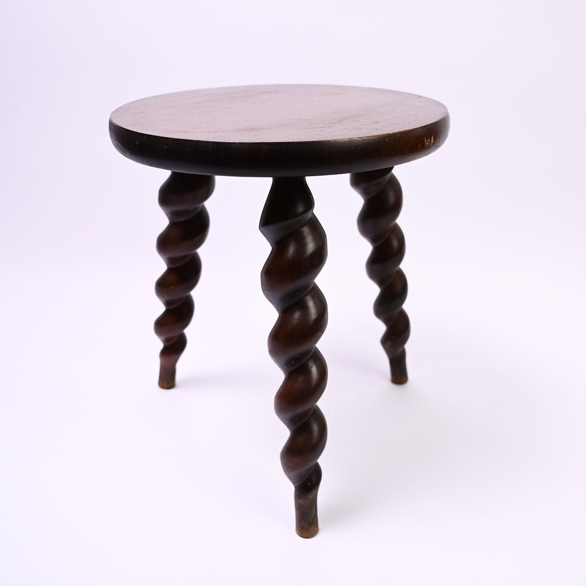 Barley Twist Milking Stool