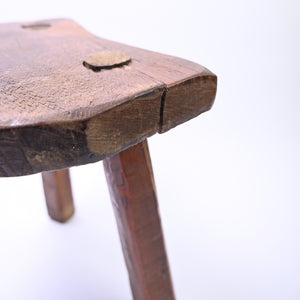 Rustic milking stool