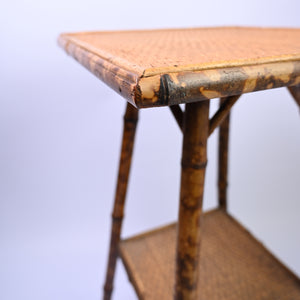 Tall Bamboo Side Table