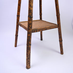 Tall Bamboo Side Table
