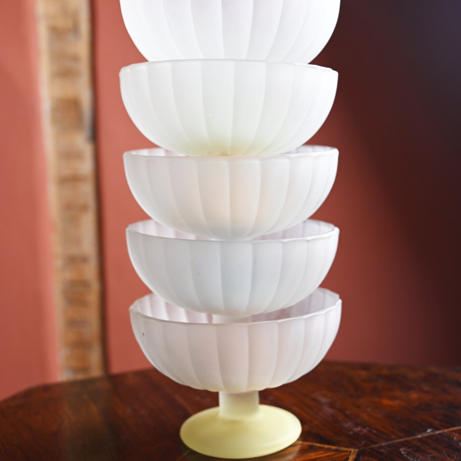 Scalloped Ice-cream Bowls