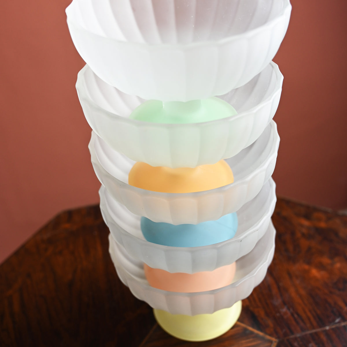 Scalloped Ice-cream Bowls