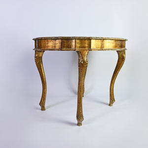 Italian Gold Florentine Table