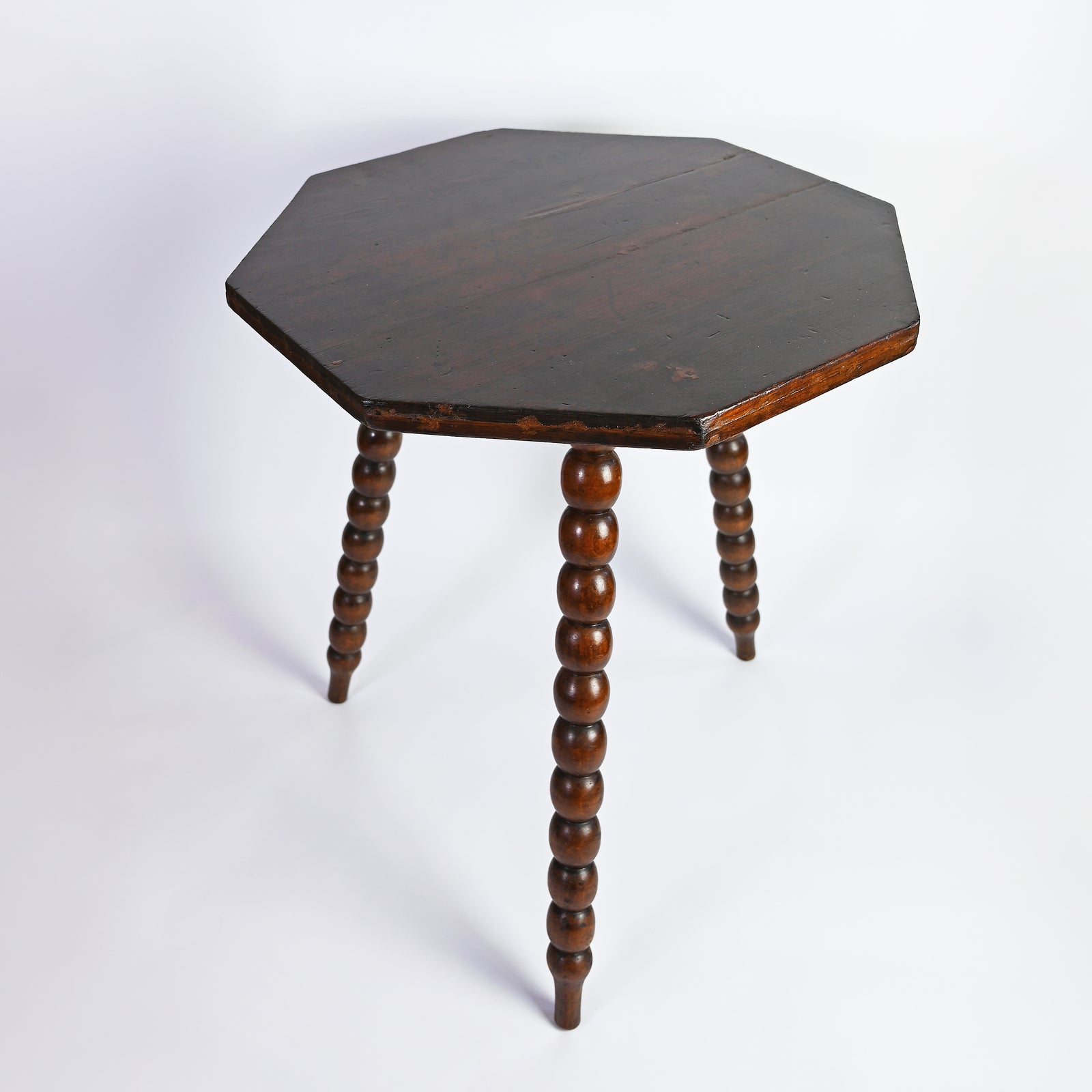 Mahogany Bobbin legged side Table