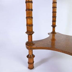 Charming Spool Legged Occasional Table