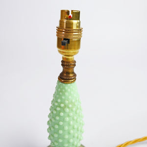 Jade hobnail Lamp Base