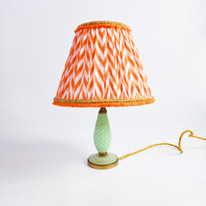 Jade hobnail Lamp Base
