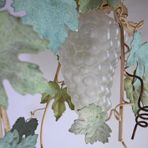 Italian Toleware Vine Floor lamp