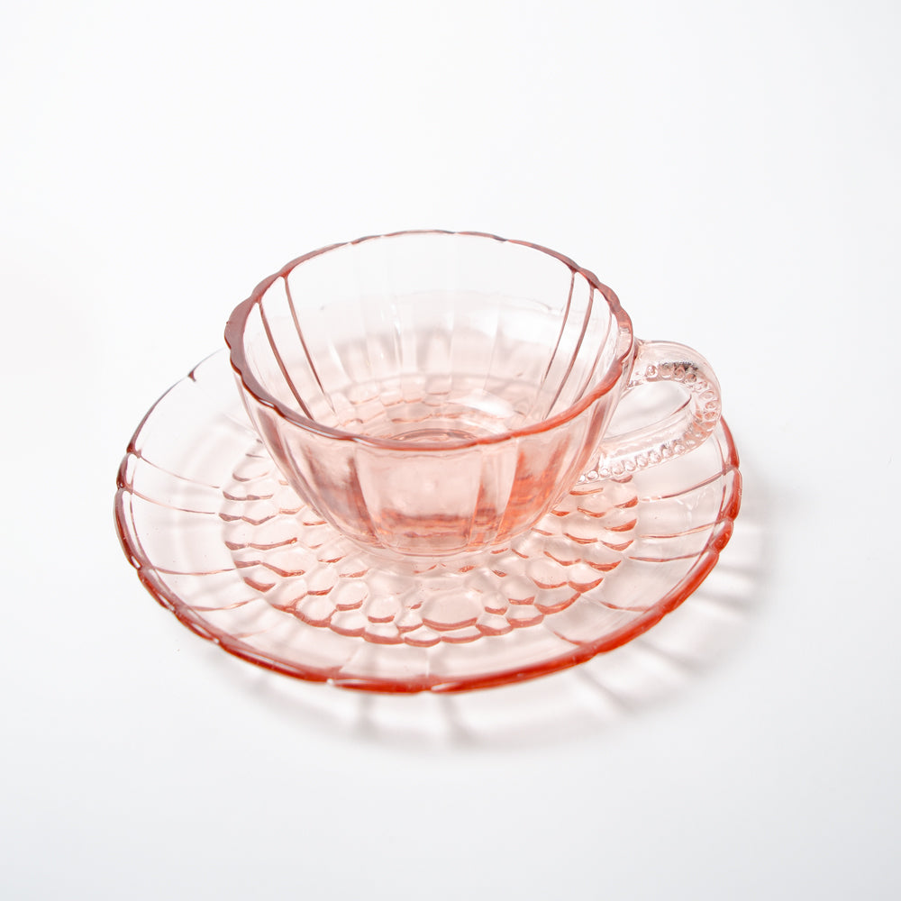Beautiful French Scalloped Tea Set